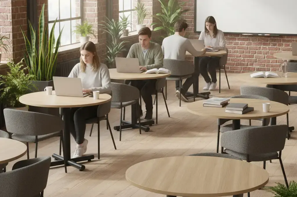 Choose from a broad selection of flexible seating options.